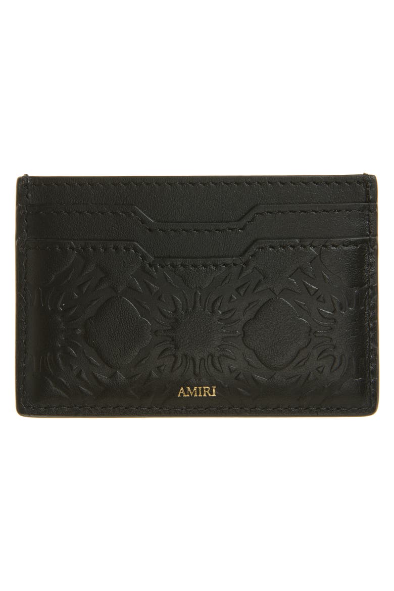 MA Quad Leather Card Case, Alternate, color, BLACK