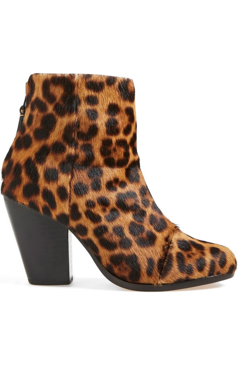 rag & bone 'Newbury' Genuine Calf Hair Bootie, Alternate, color,