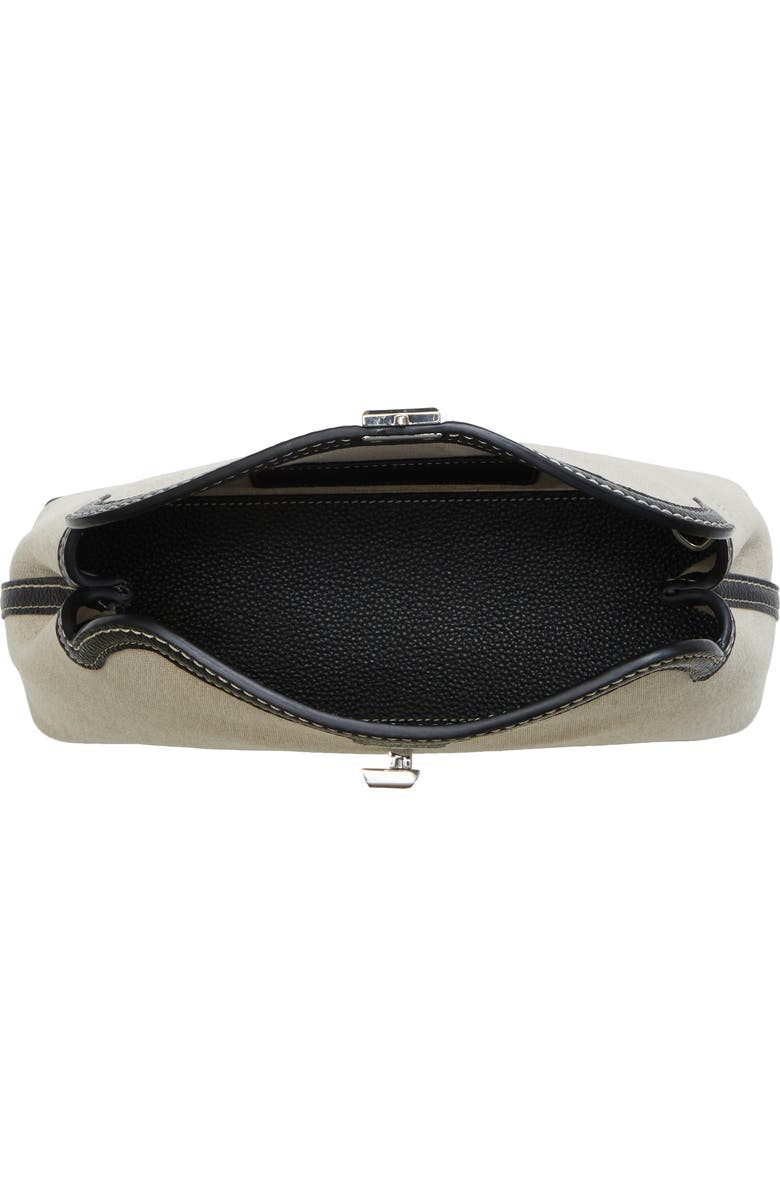 TOTEME T-Lock Canvas Clutch, Alternate, color,