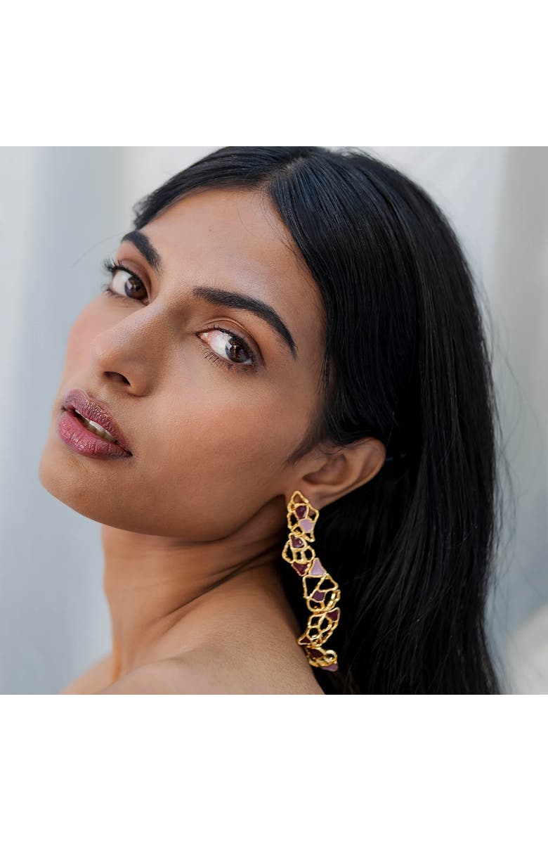 Dhwani Bhansal Gaia Drop Earrings, Alternate, color, 