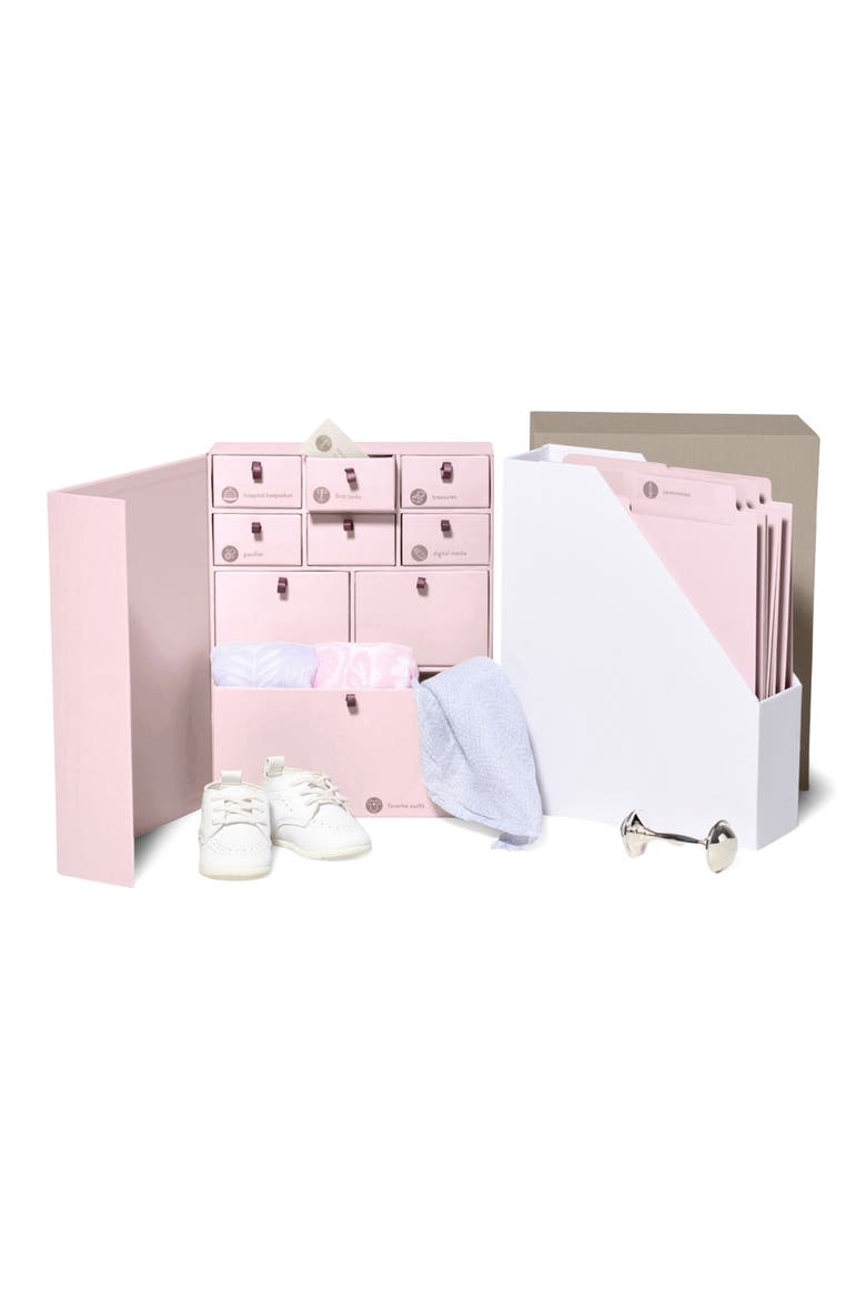 Baby Deluxe Keepsake Box, Main, color, PINK