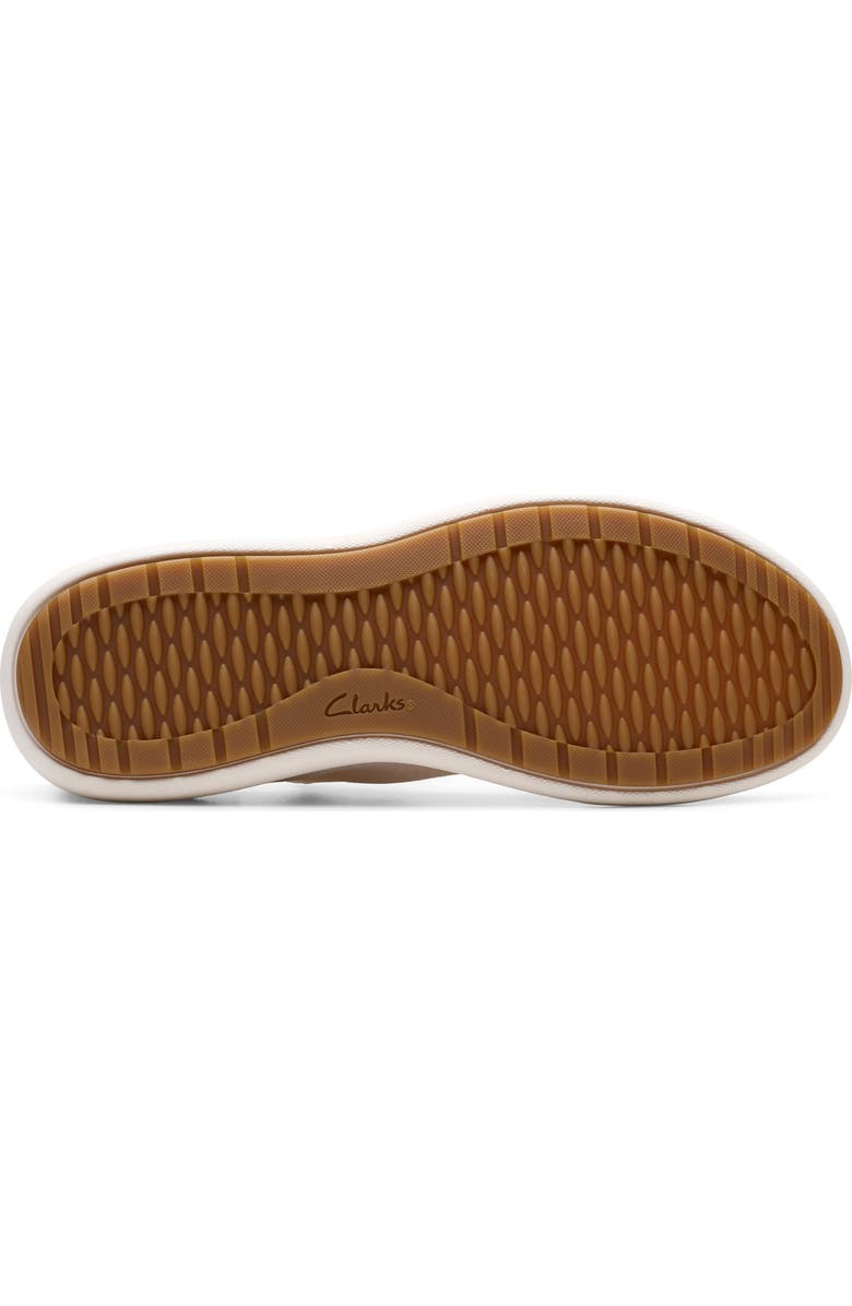 Clarks<sup>®</sup> Nalle Step Sneaker, Alternate, color, White Knit