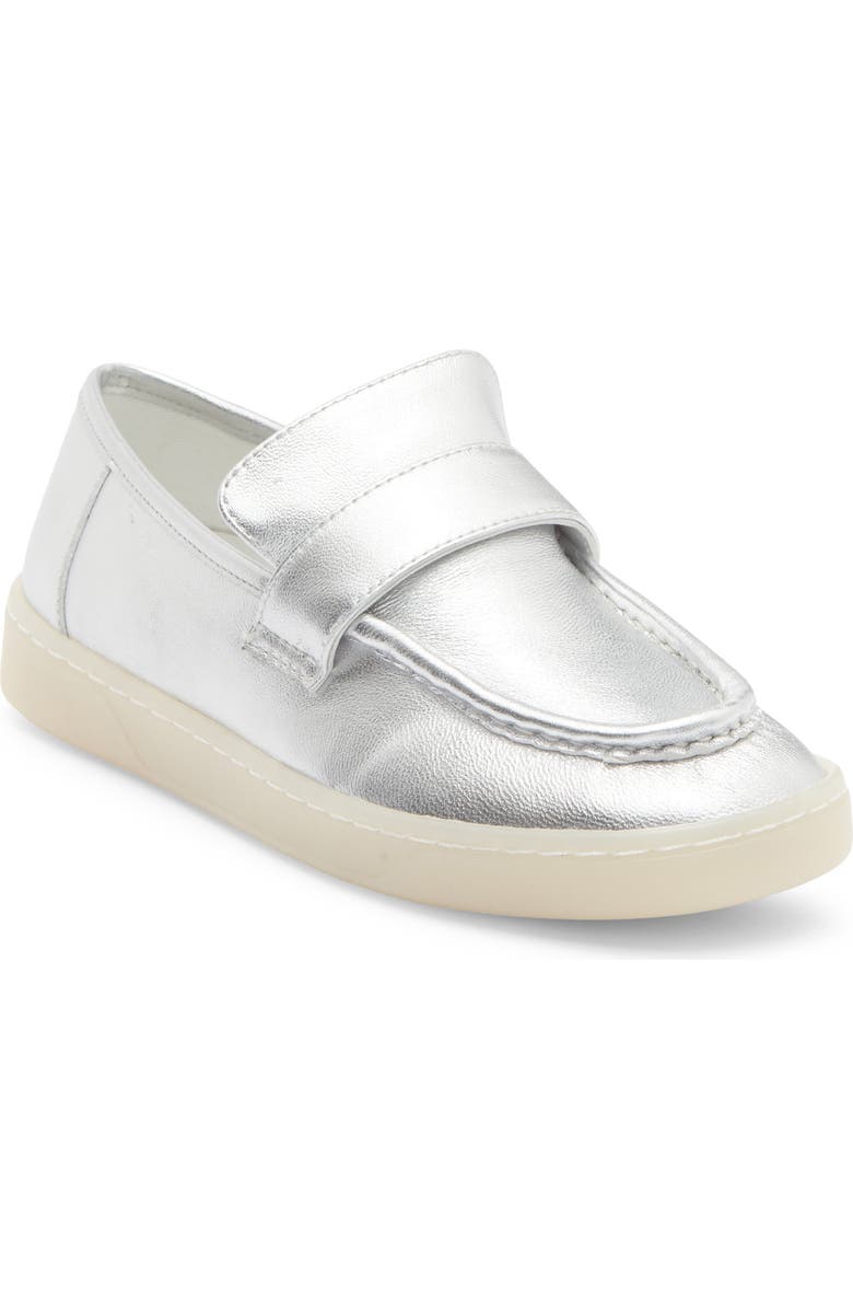 JSlides Heath Loafer, Main, color, Silver