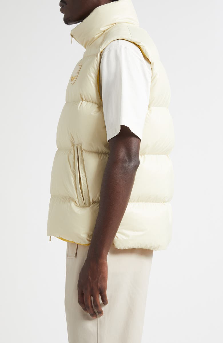 Moncler Lipsi Down Puffer Vest, Alternate, color, White