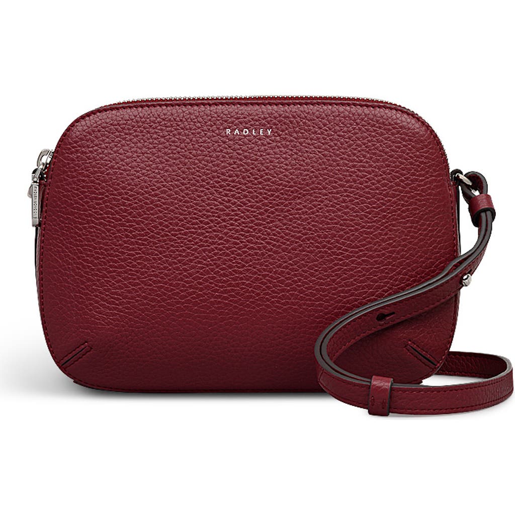 Radley Dukes Place Medium Ziptop Crossbody Bag In Red