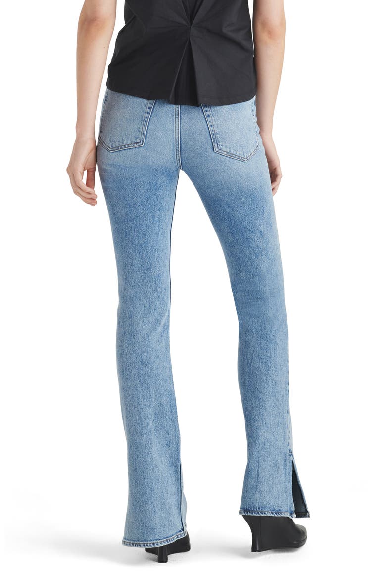 Peyton High Waist Slit Hem Bootcut Jeans, Alternate, color, SUMMERS