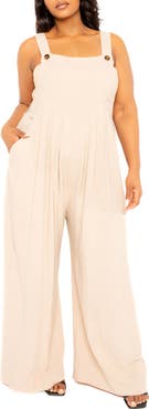 BUXOM COUTURE Wide Leg Jumpsuit