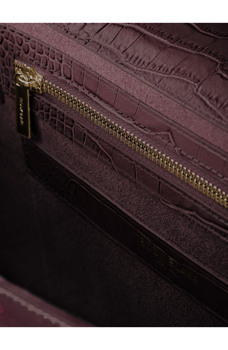 Teddy Blake Ava Croco 14", Alternate, color, Darkbrown
