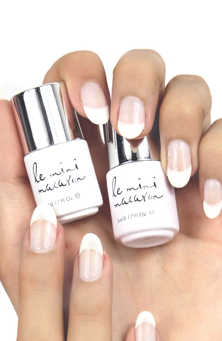 Le Mini Macaron Le Frenchie Travel Size Gel Nail Polish Set, Alternate, color, 