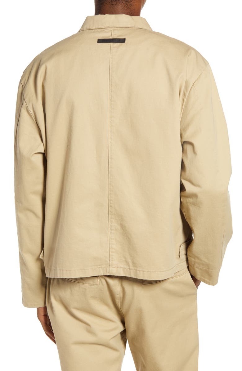 Fear of God Essentials Twill Jacket, Alternate, color,