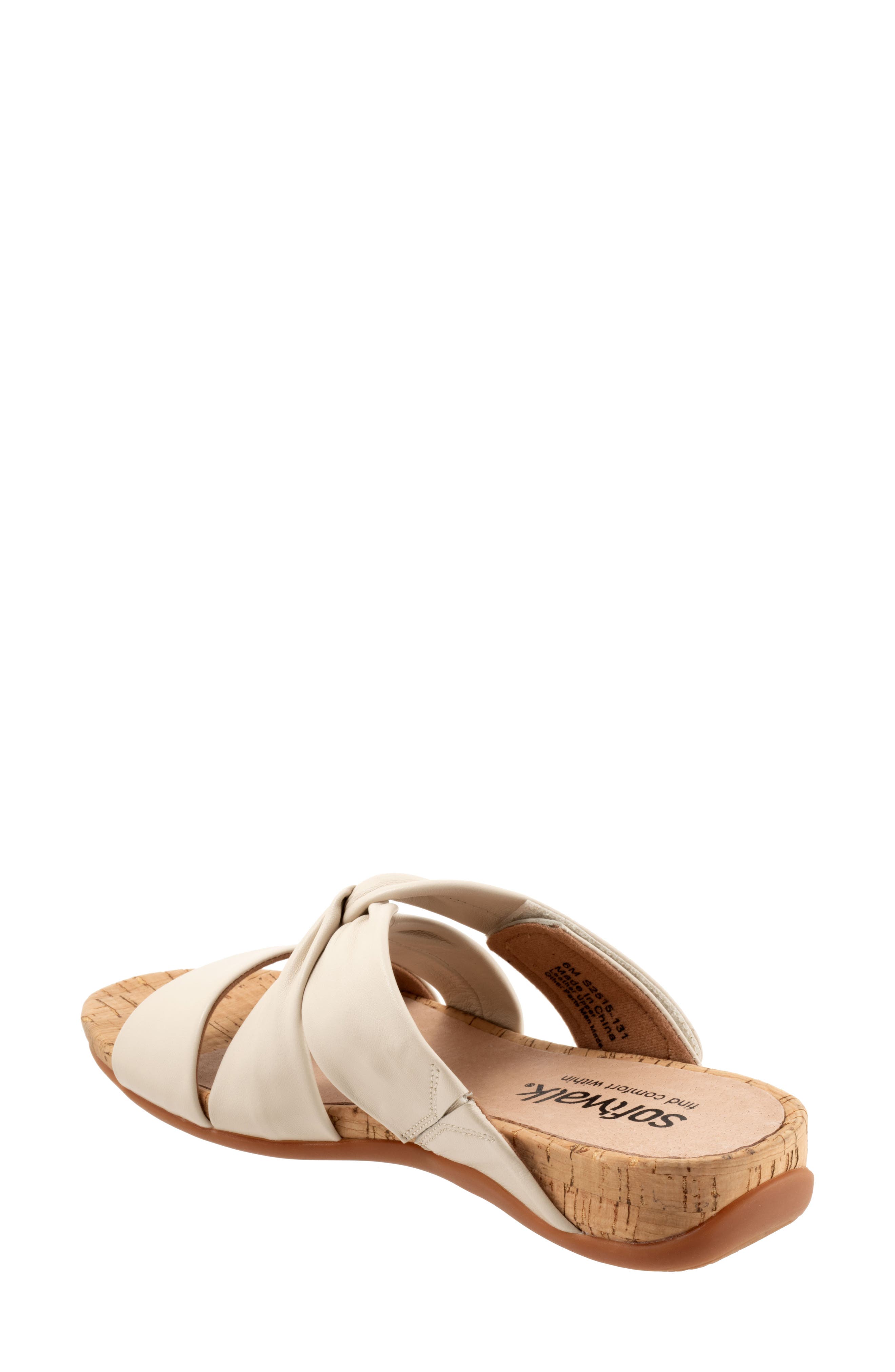 Tallulah Slide Sandal - Multiple Widths Available, Alternate, color, IVORY