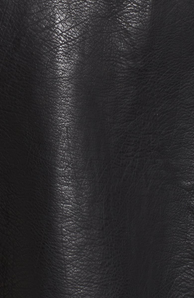 BLANKNYC Faux Shearling & Faux Leather Jacket, Alternate, color, 