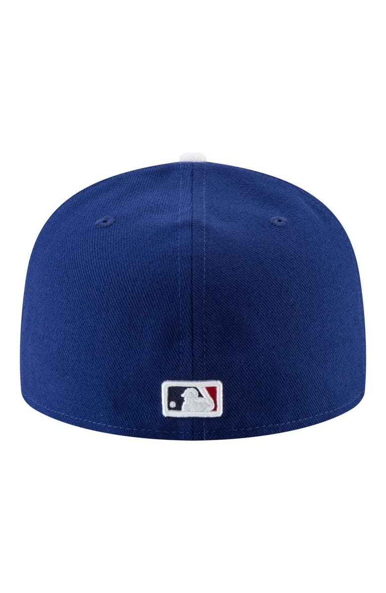 New Era Men's New Era  Royal Los Angeles Dodgers Back-to-Back Champions Diamond Side Patch 59FIFTY Fitted Hat, Alternate, color, Royal