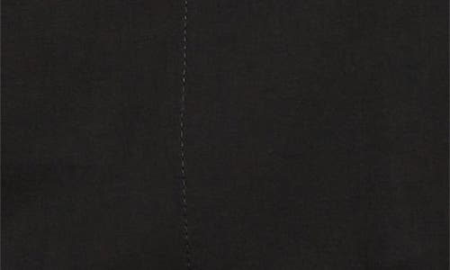 Totême Toteme Long Sleeve Organic Cotton & Linen Wrap Top In Black