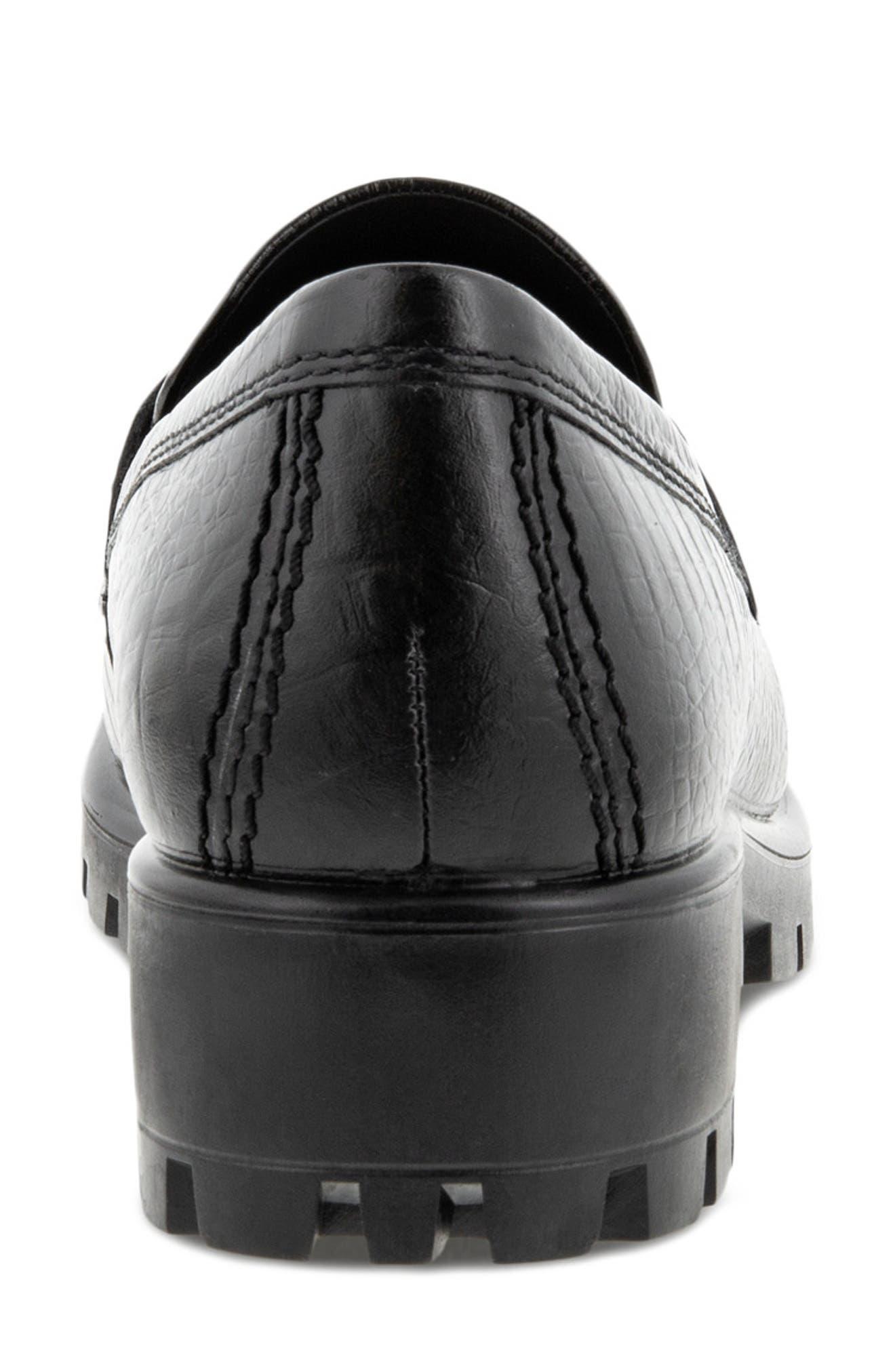 ModTray Penny Loafer, Alternate, color, BLACK EMBOSSED LEATHER