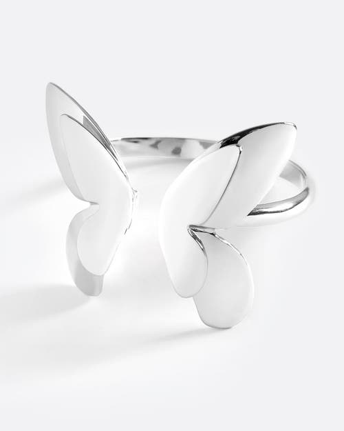 Emma Pills Butterfly Effect Cuff In Silver