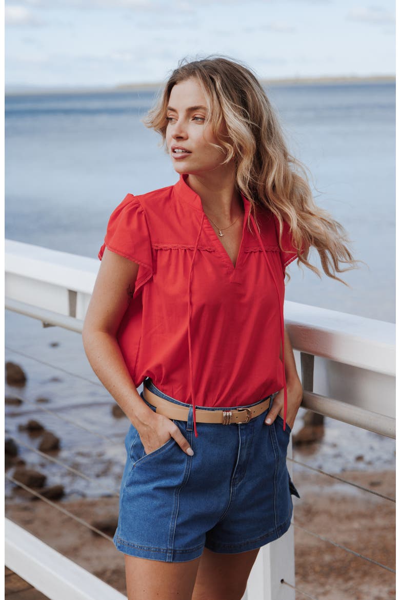 Denim Shorts, Alternate, color, MEDIUM WASH