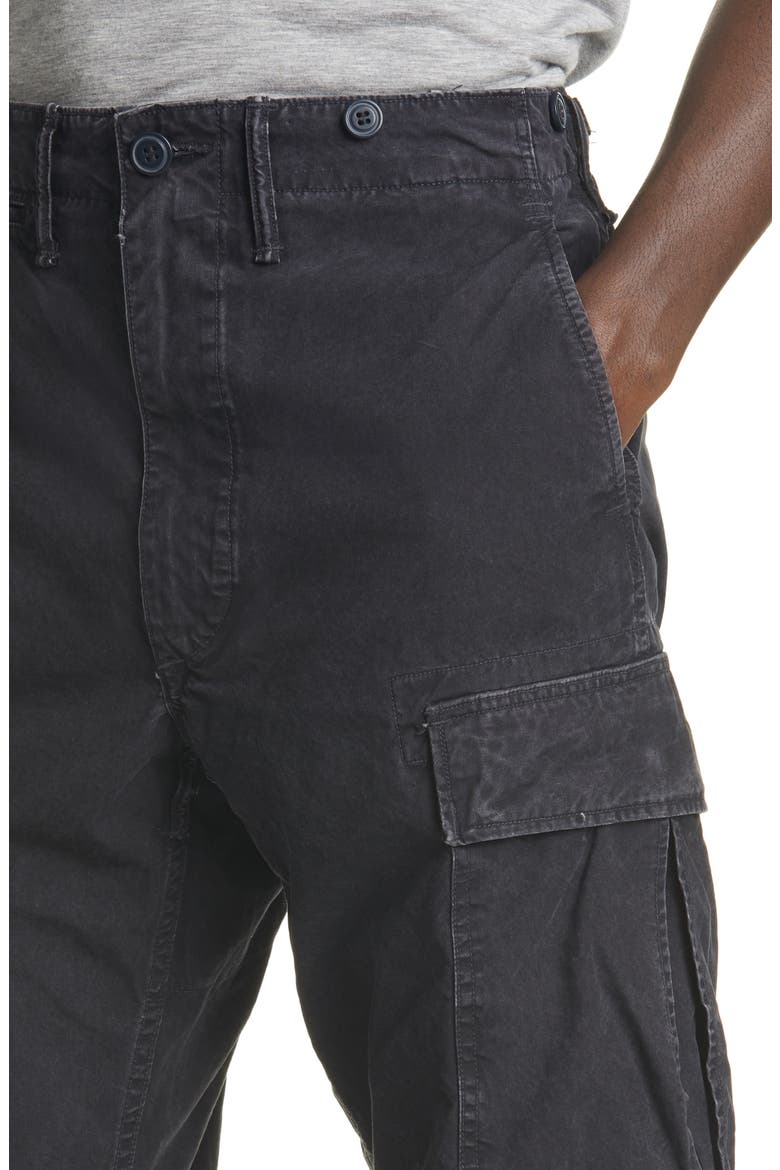 RRL Surplus Cargo Pants, Alternate, color, BLACK