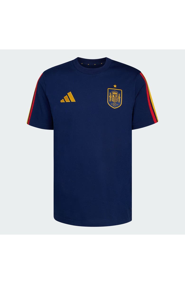 adidas Men's adidas Navy Spain National Team FIFA x World Cup Alphaskin T-Shirt, Main, color, Navy