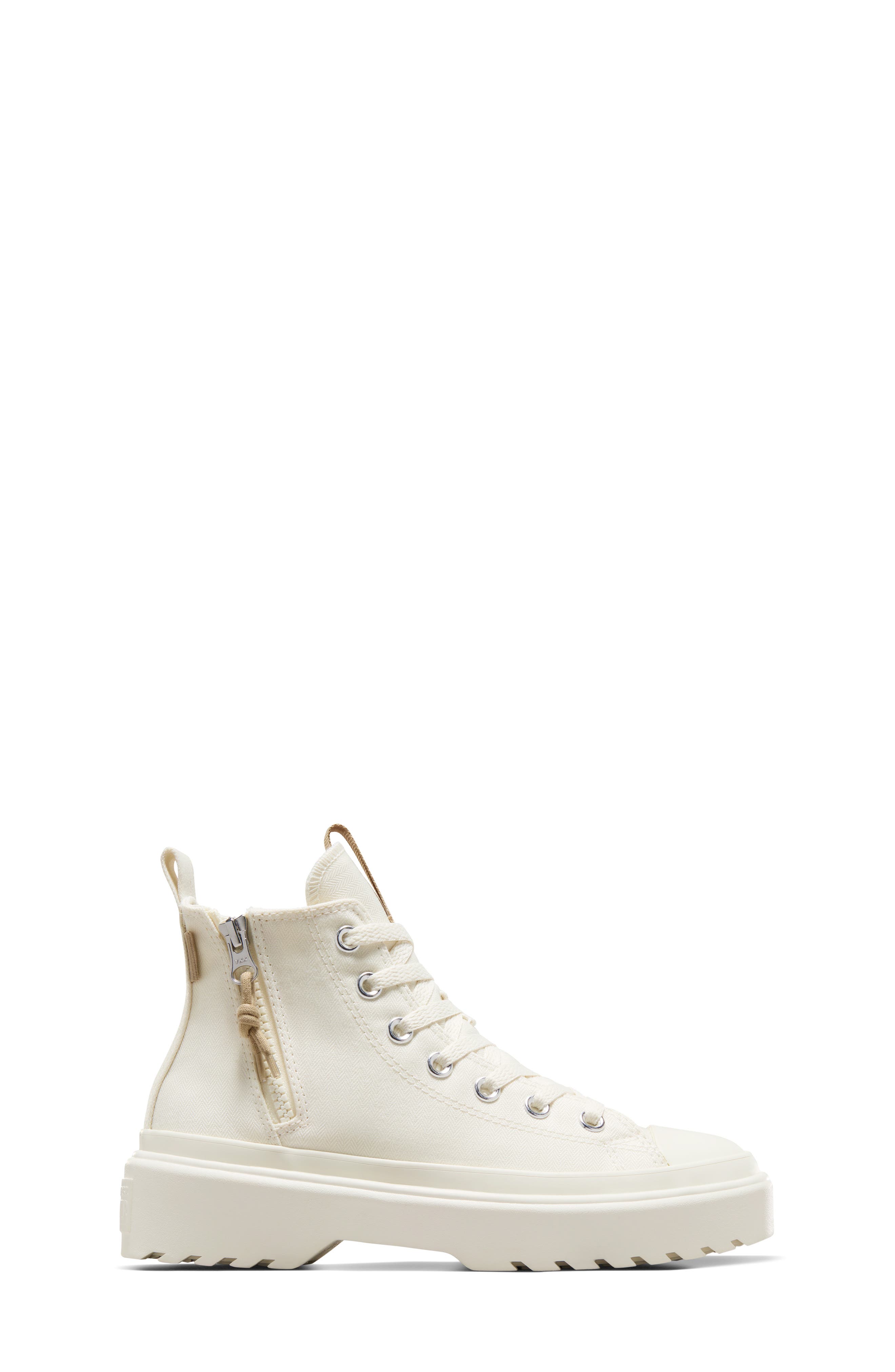 Converse Kids' Chuck Taylor<sup>®</sup> All Star<sup>®</sup> Lugged High Top Sneaker, Alternate, color, 