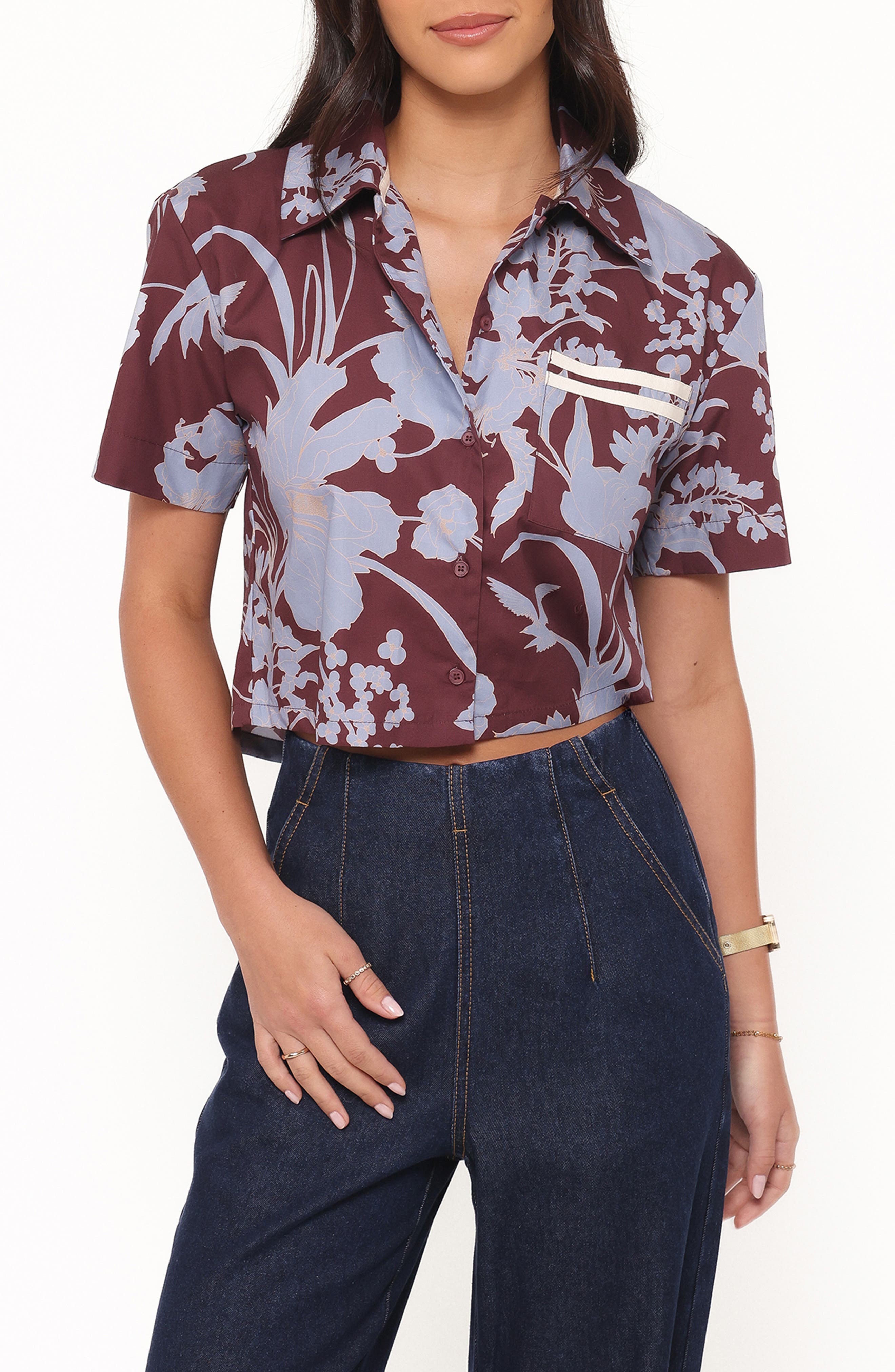 selected BURGUNDY FLORAL
