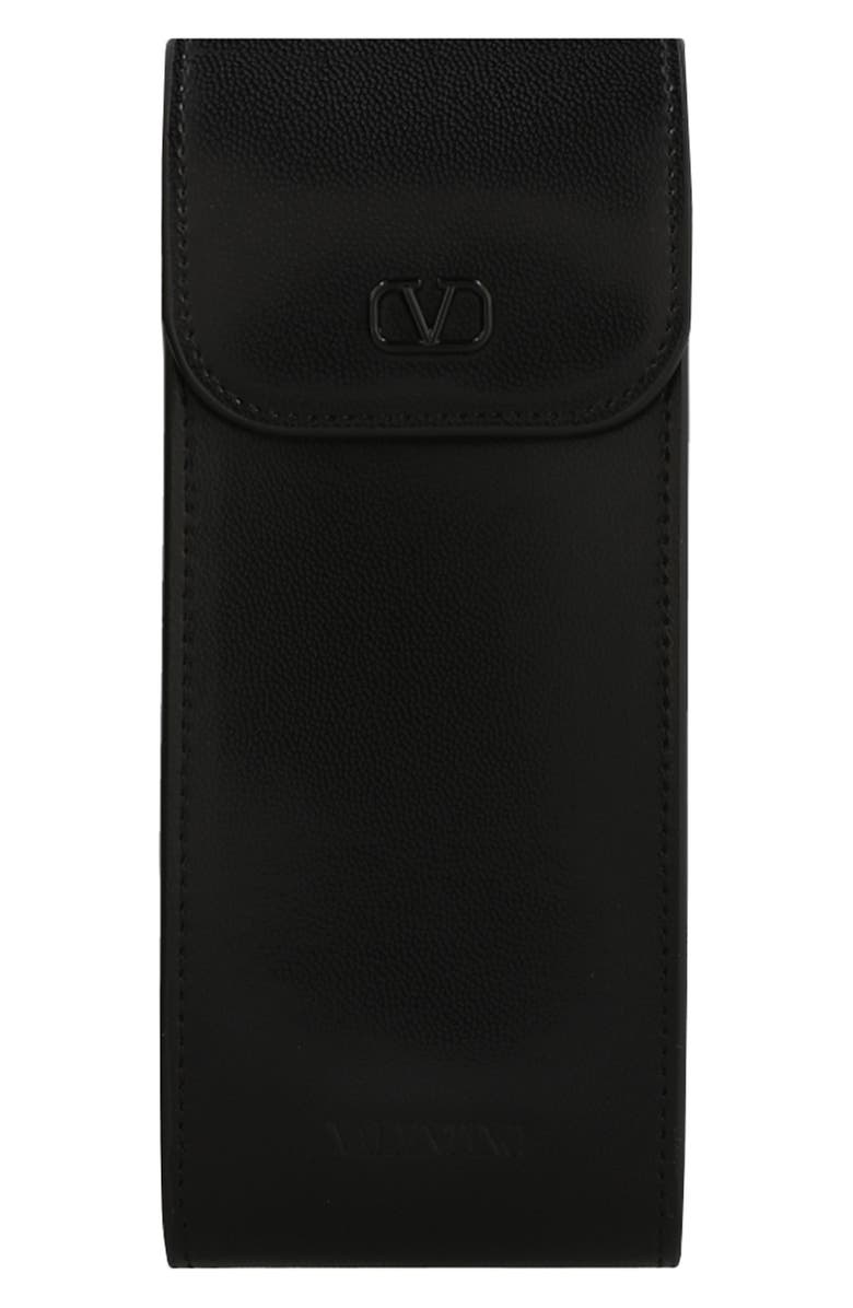 Valentino 55mm Cat Eye Sunglasses, Alternate, color, Black Black Grey