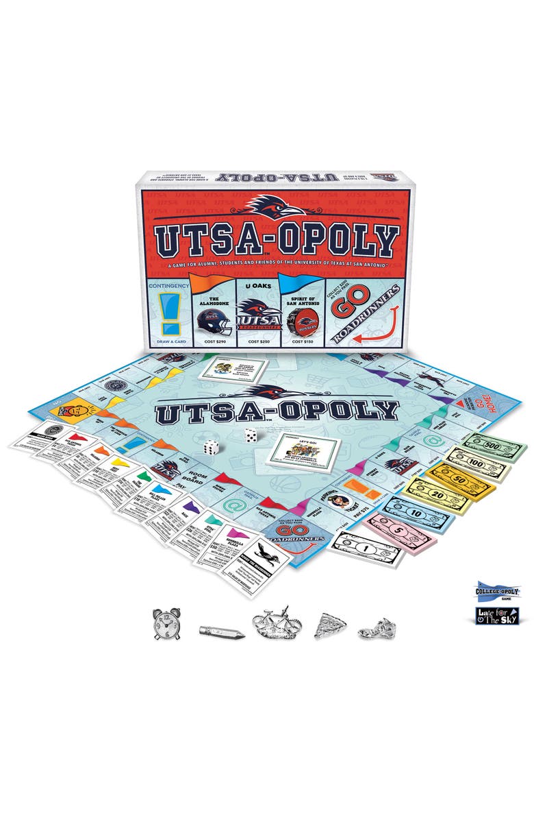 Late for the Sky Utsaopoly Monopoly Board Game, Alternate, color, Multicolored