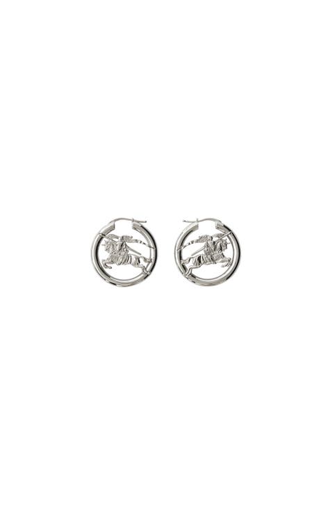 Knight Hoop Earrings