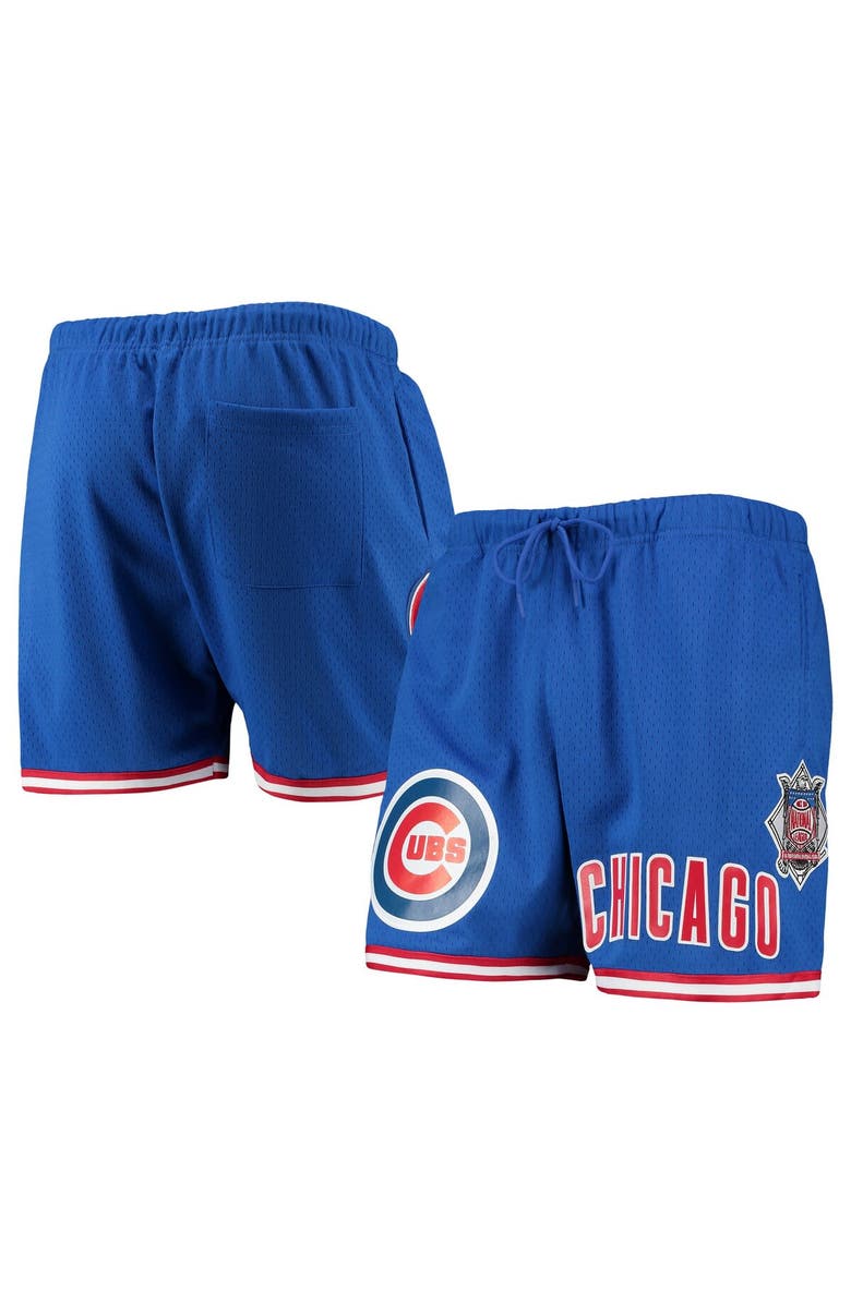 PRO STANDARD Men's Pro Standard Royal Chicago Cubs Since 1876 Mesh Shorts, Main, color, Royal