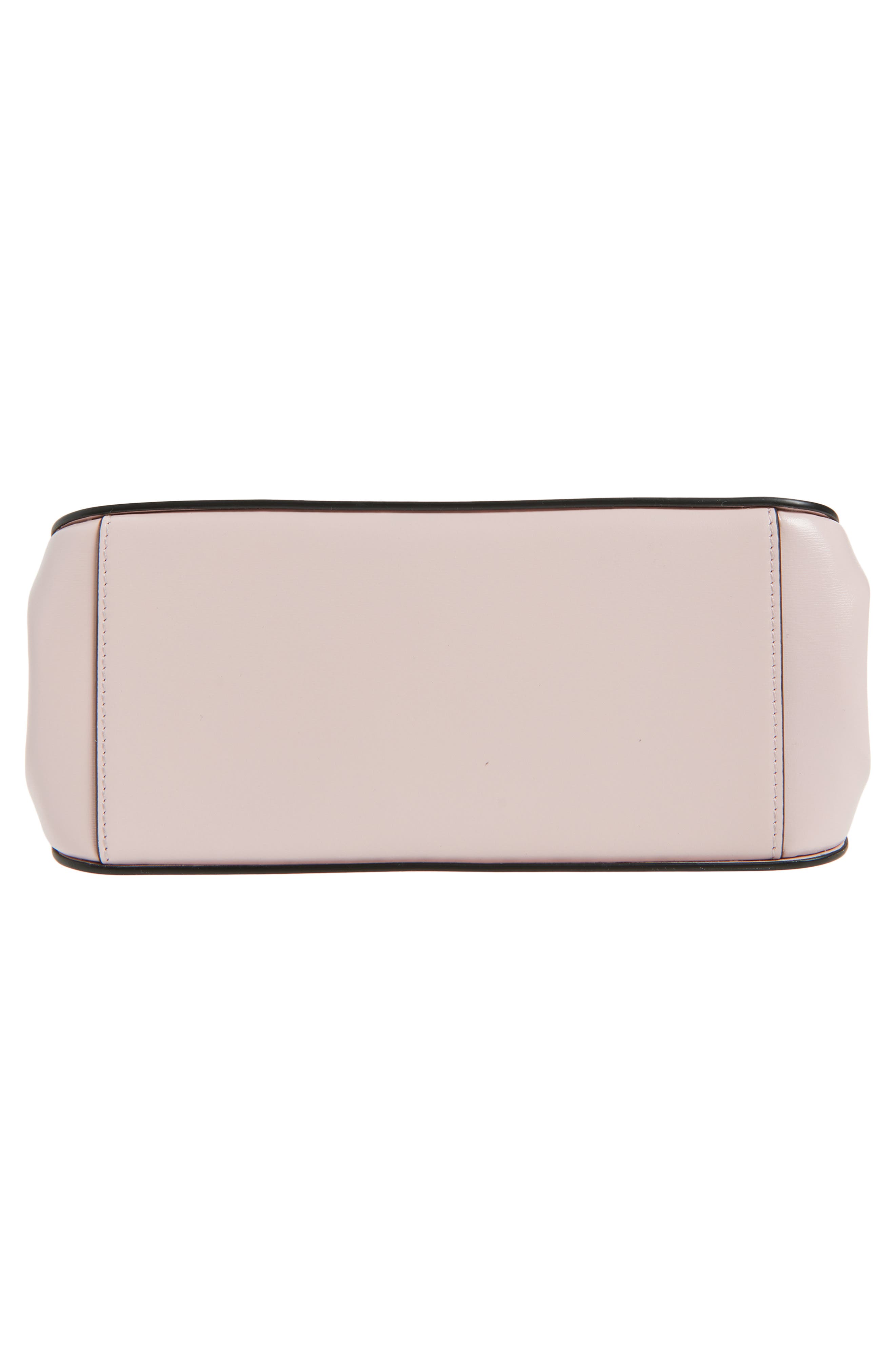 Givenchy Mini Pinch Leather Top Handle Bag, Alternate, color, Baby Pink