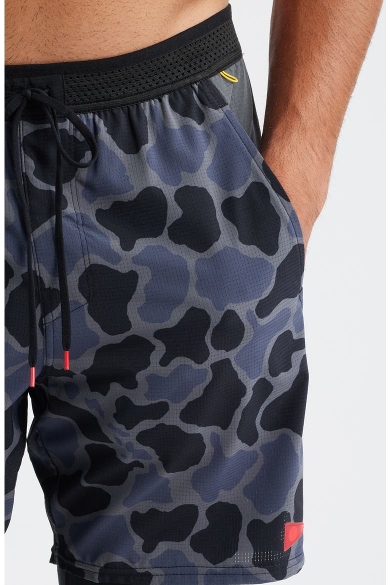 Airtex 2-in-1 Utility Shorts, Alternate, color, BLACK CAMO
