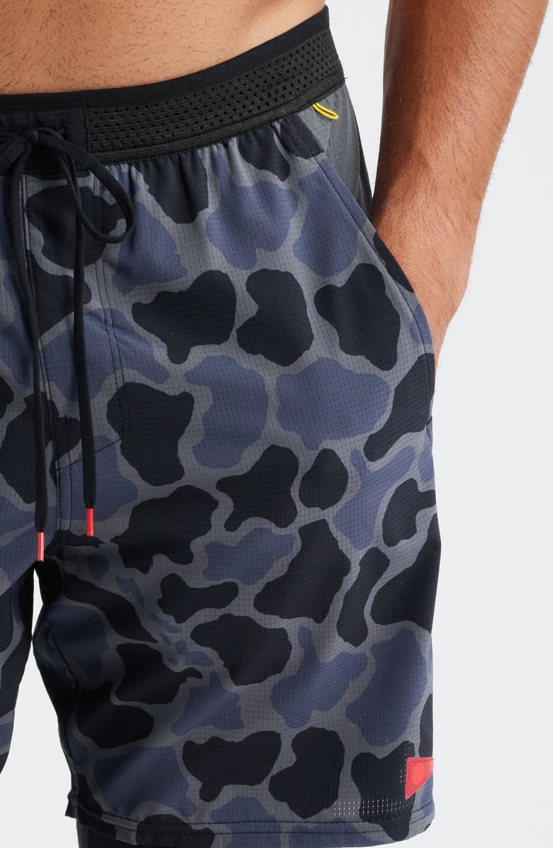 Florence Airtex 2-in-1 Utility Shorts, Alternate, color, Black Camo