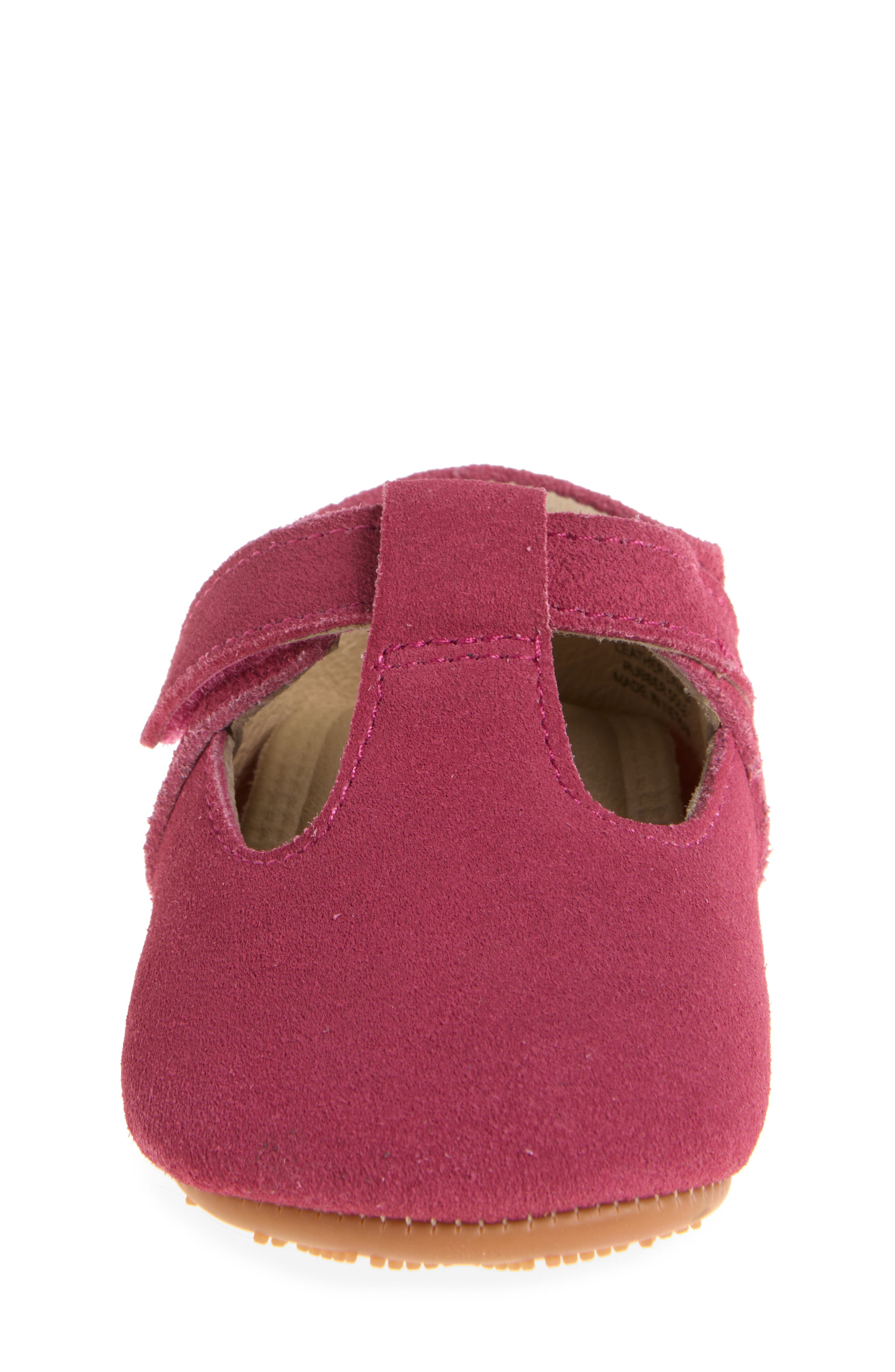 Kids' Softly Bub Mary Jane, Alternate, color, DARK PINK SUEDE
