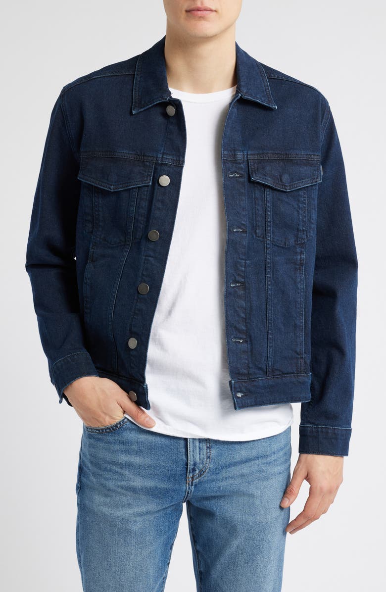 DL1961 Vaughn Denim Trucker Jacket, Main, color, Cromer