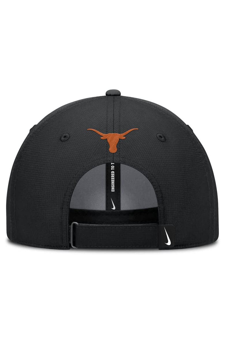 Nike Men's Nike Black Texas Longhorns Club Prep Performance Adjustable Hat, Alternate, color, Black