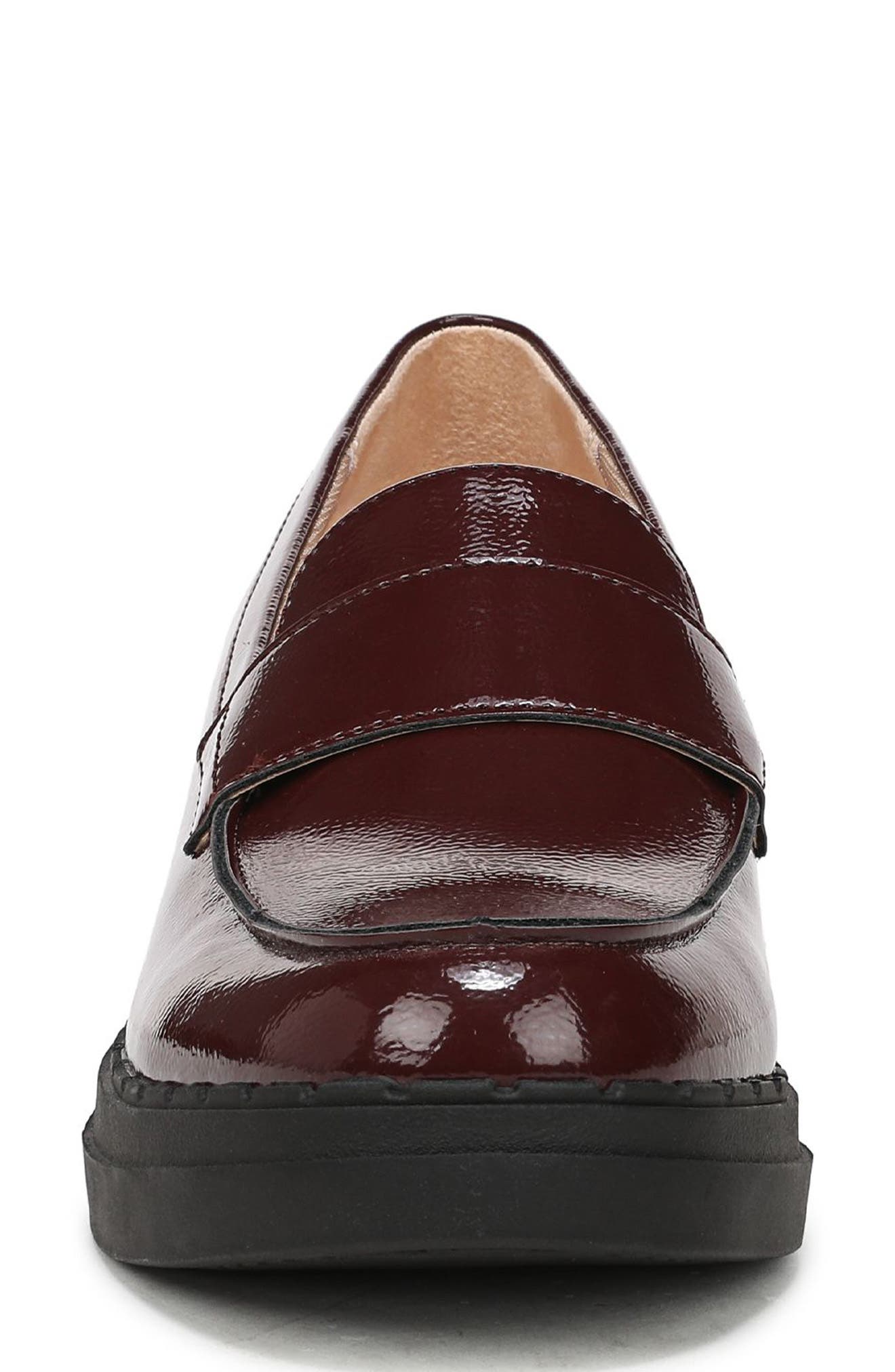 Dolce Platform Wedge Loafer, Alternate, color, CALIFORNIA WINE RED