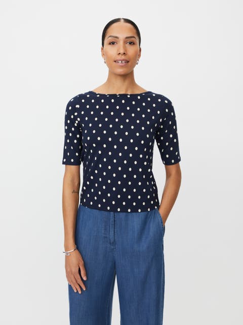 MaBavessa Polka Dot T-Shirt