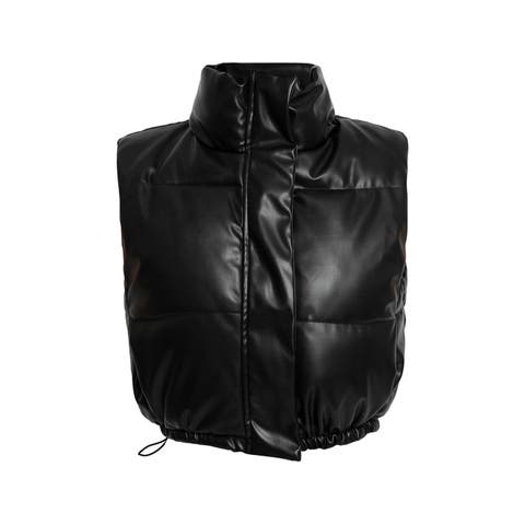 Riley Quilted Leather Vest
