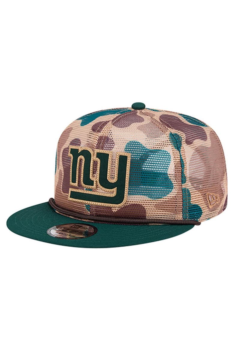 Men's New Era Camo New York Giants Duck Camo 9FIFTY Snapback Hat, Main, color, Camo