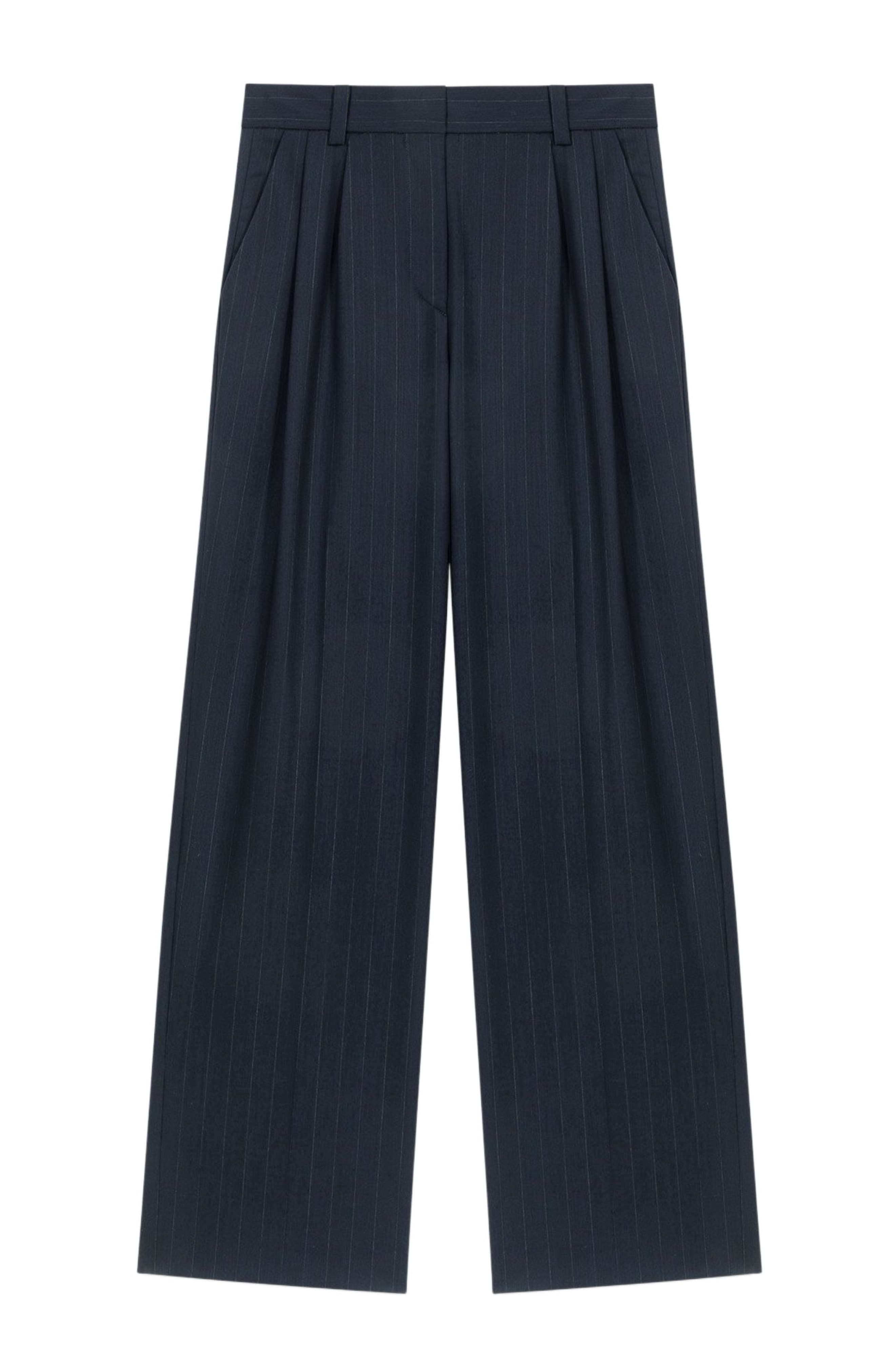 Striped suit trousers - image 2