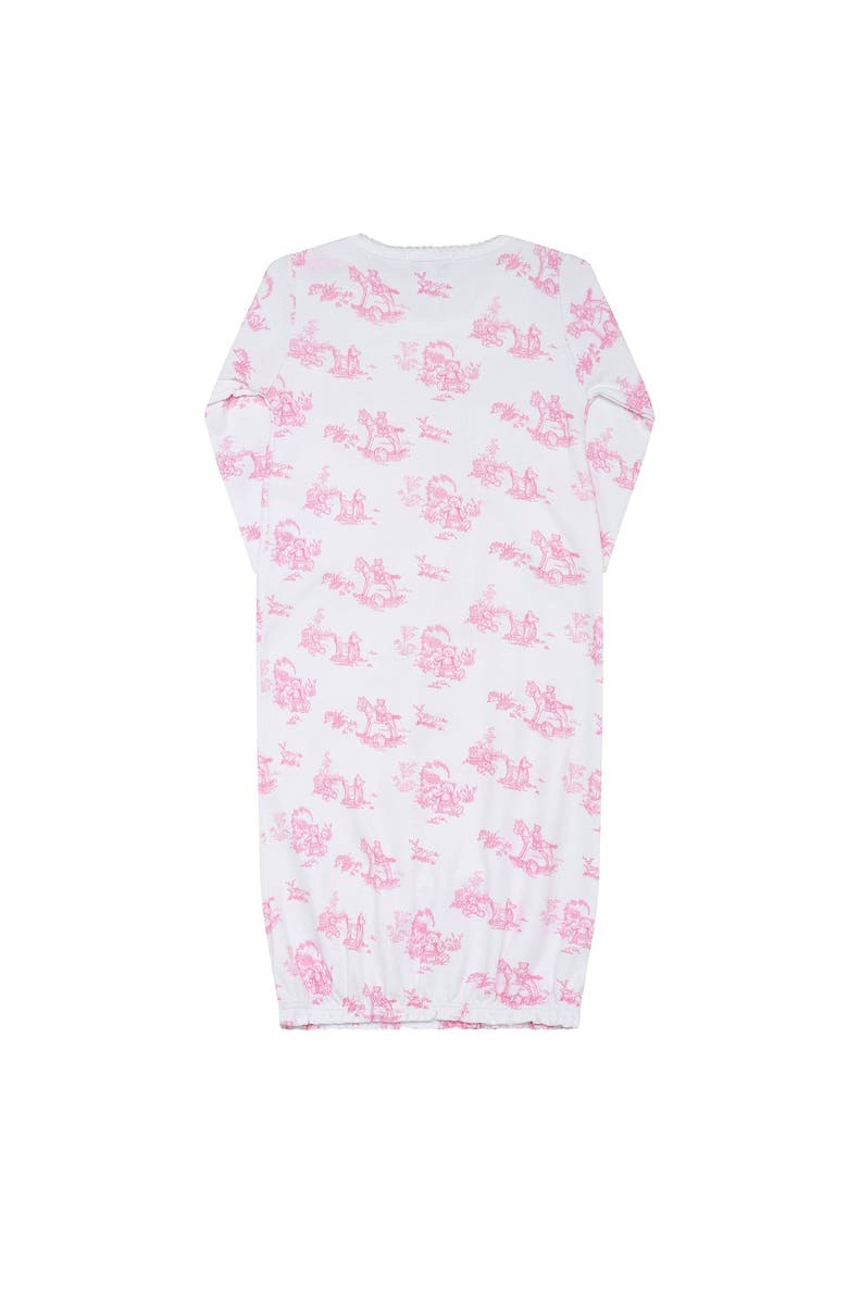 Nellapima Pink Toile Baby Gown - Baby, Alternate, color, Pink