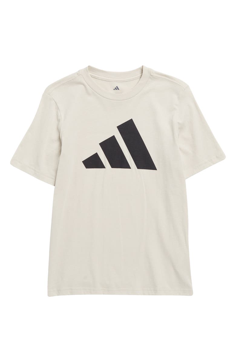 adidas Kids' Logo Cotton T-Shirt, Main, color, 