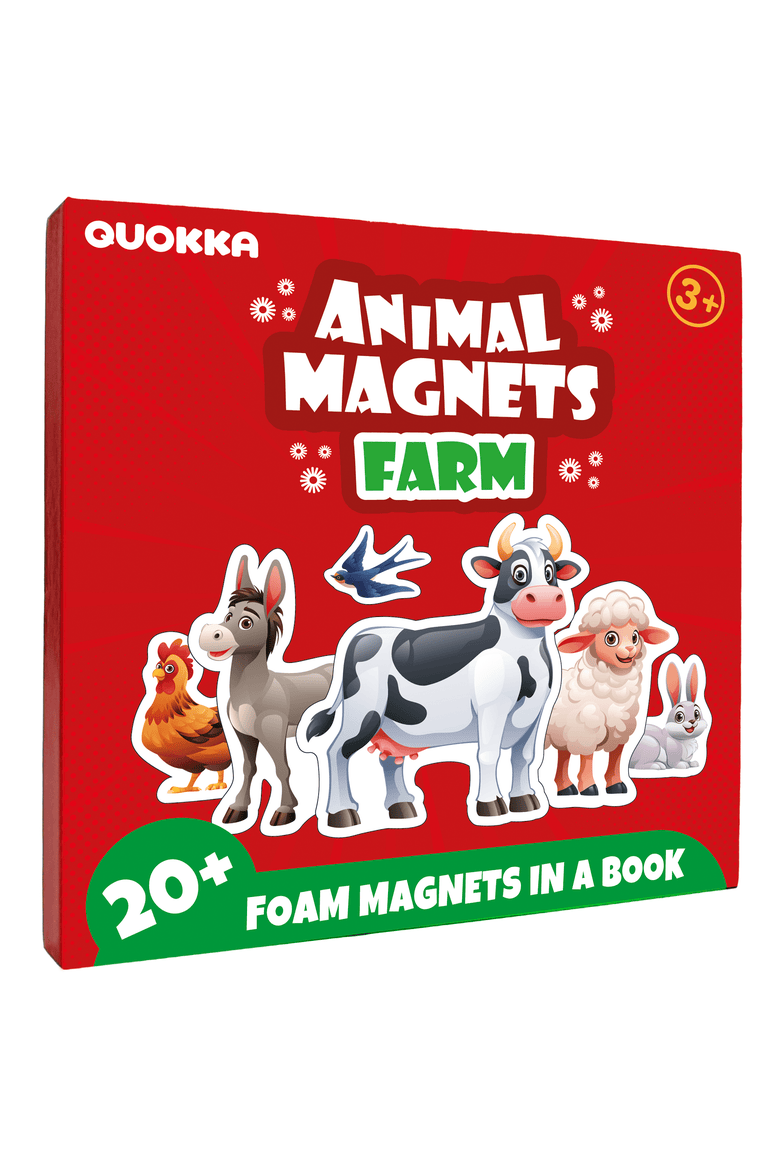 Magnetic Kids Jigsaw Puzzles - Fun 20+ Piece Game, Main, color, Farm