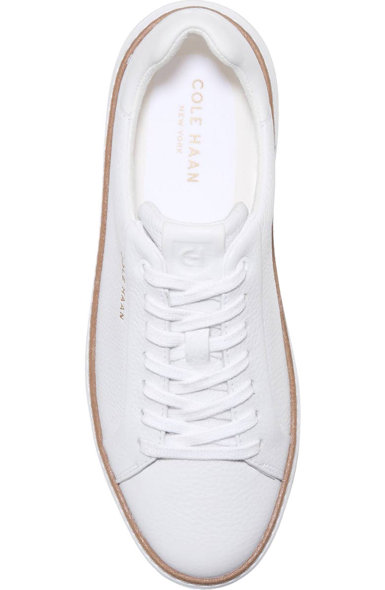 Cole Haan GrandPro Topspin Sneaker, Alternate, color, White Wp Leather