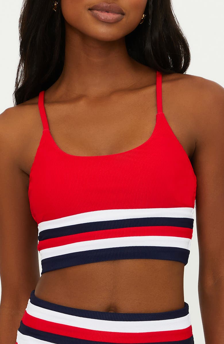Beach Riot Mae Colorblock Bikini Top, Main, color,