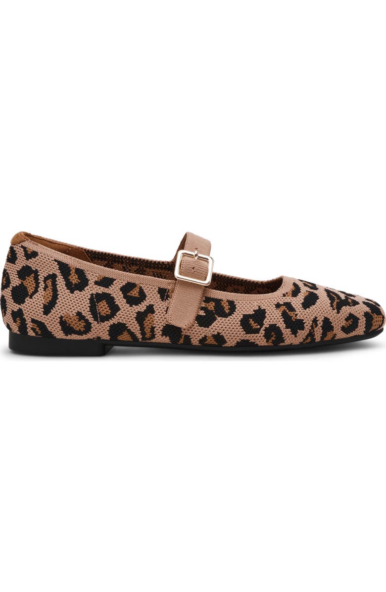 Anne Klein Mabel Mary Jane Flat, Alternate, color, Leopard