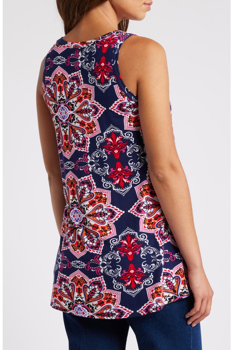 Swing Tank, Alternate, color, NAVY HOT PINK