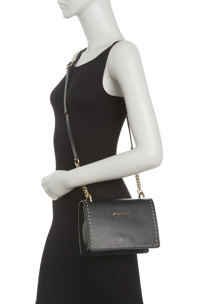 Persaman New York Raphaelle Studded Leather Crossbody Bag, Alternate, color,