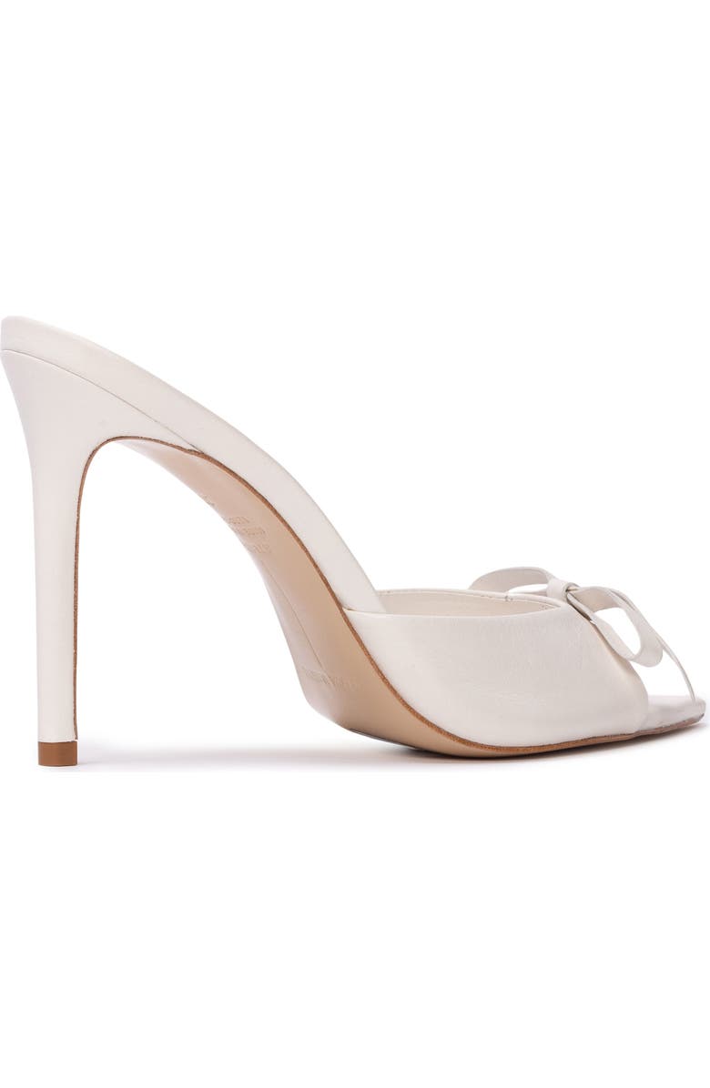 BLACK SUEDE STUDIO Brea Pointed Toe Sandal, Alternate, color, Coconut Buffed Nappa