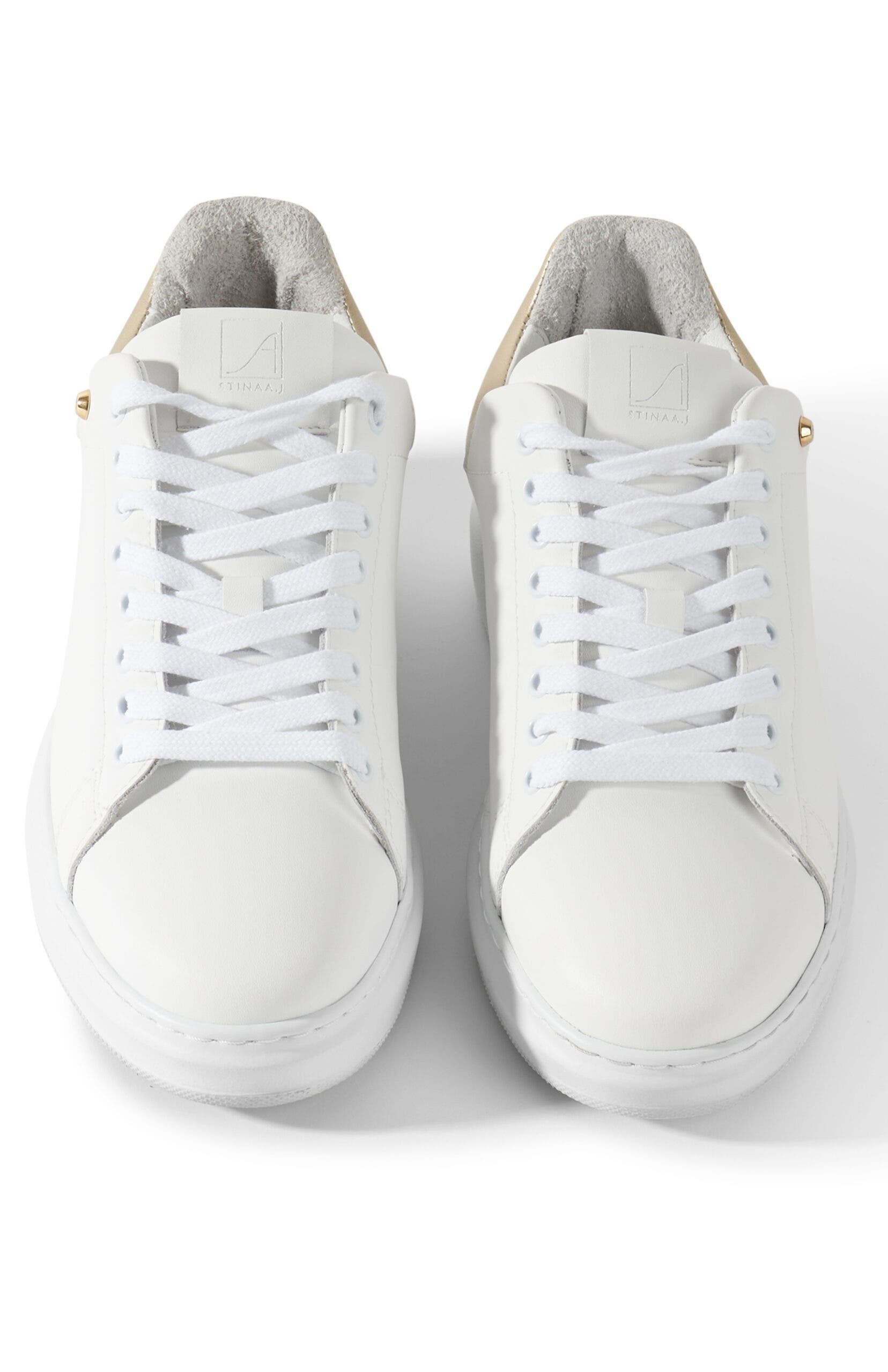 Nelly Orthopedic Sneakers, Alternate, color, White Leather